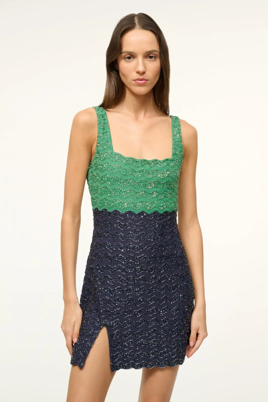 STAUD LE SABLE DRESS< The Evening Edit