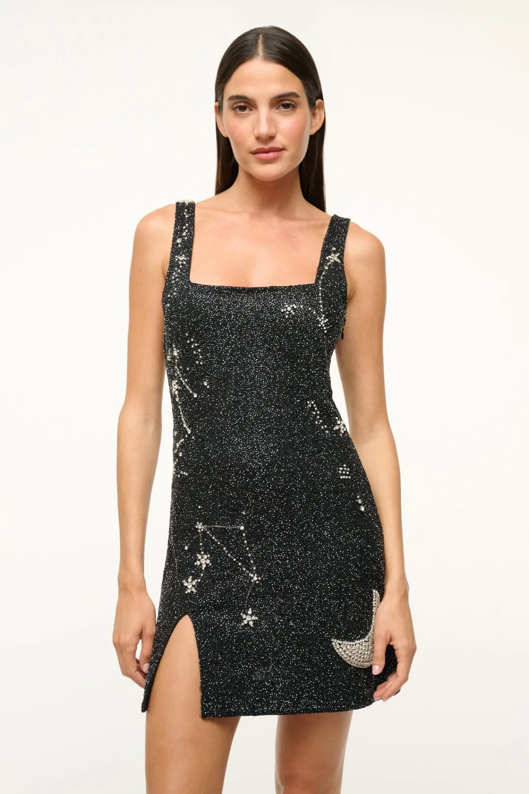 STAUD LE SABLE DRESS STARRY NIGHT< Mini Dresses | Dresses