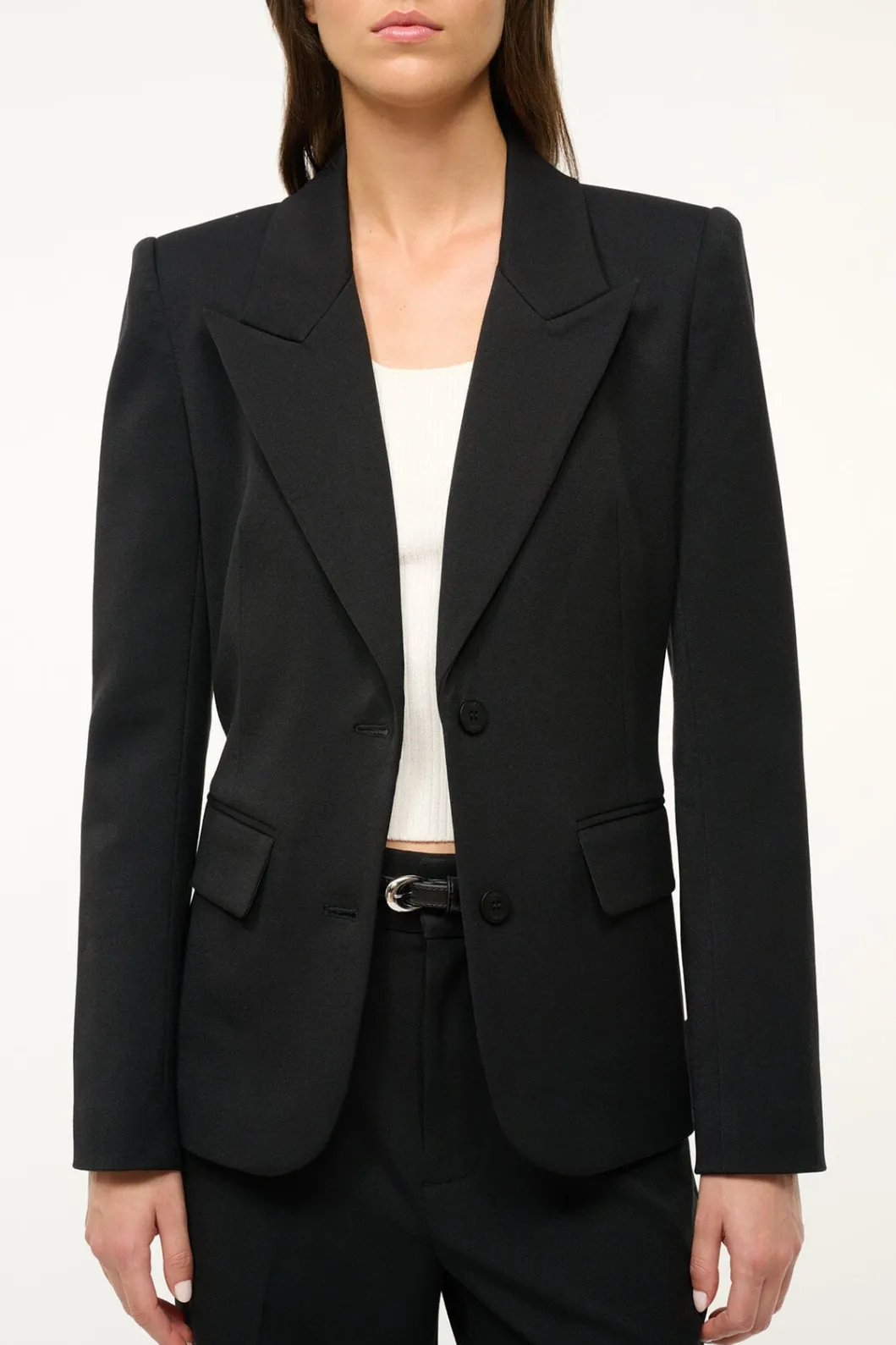 staud_lexington_blazer_black_5.webp STAUD LEXINGTON BLAZER< Outerwear & Jackets