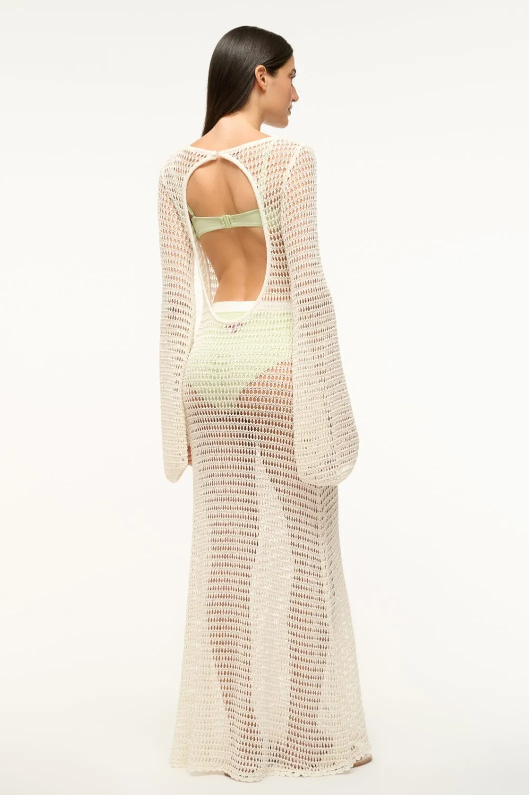 staud_lorena_dress_ivory_2.webp STAUD LORENA DRESS< Swim | Cover-ups