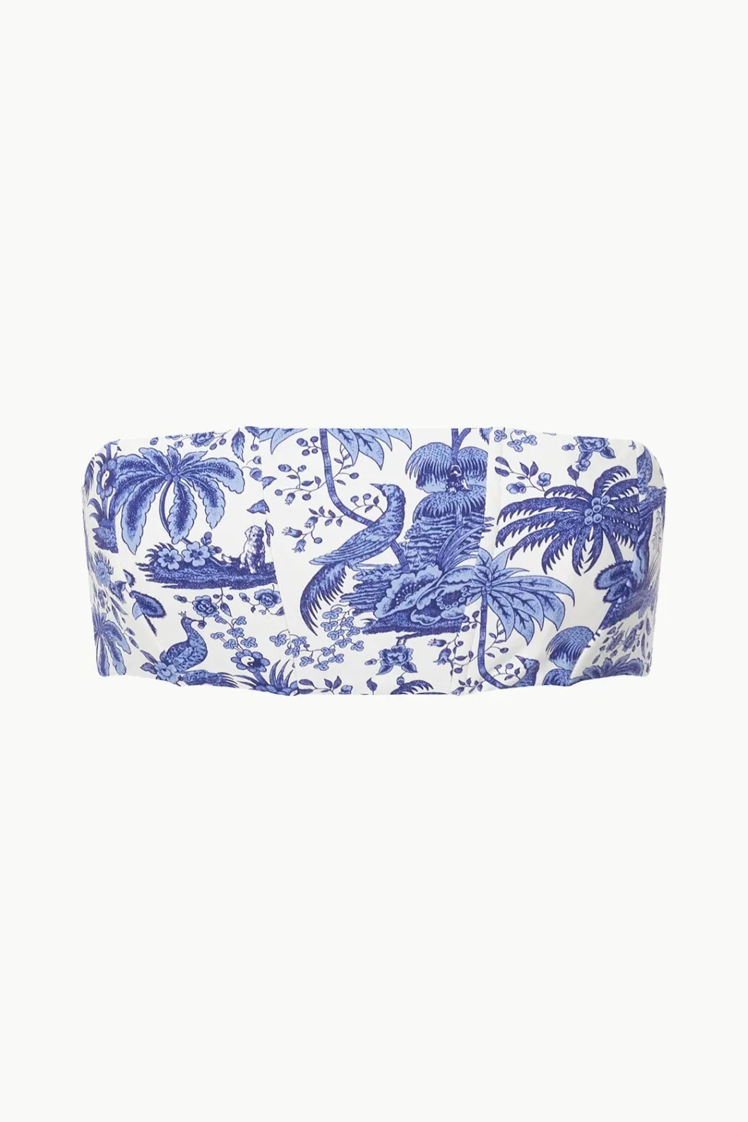 staud_mala_bikini_top_blue_toile_4.webp STAUD MALA BIKINI TOP BLUE TOILE< Swim | Bikinis