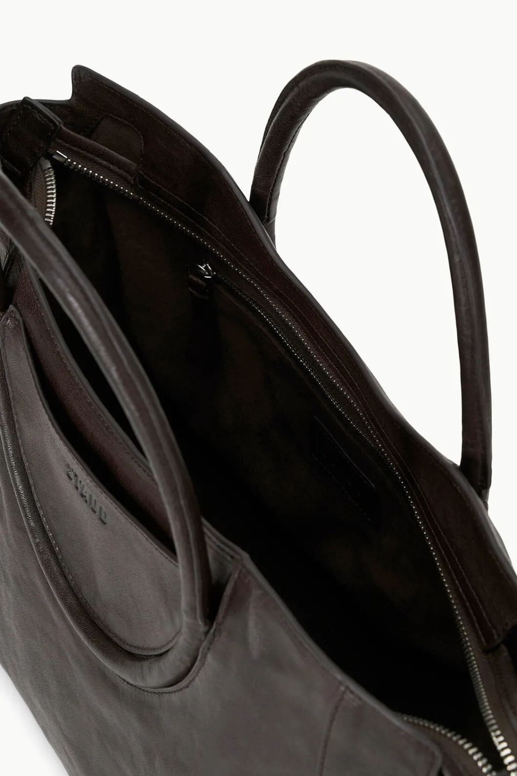 staud_maude_satchel_espresso_2.webp STAUD MAUDE SATCHEL< Carryalls