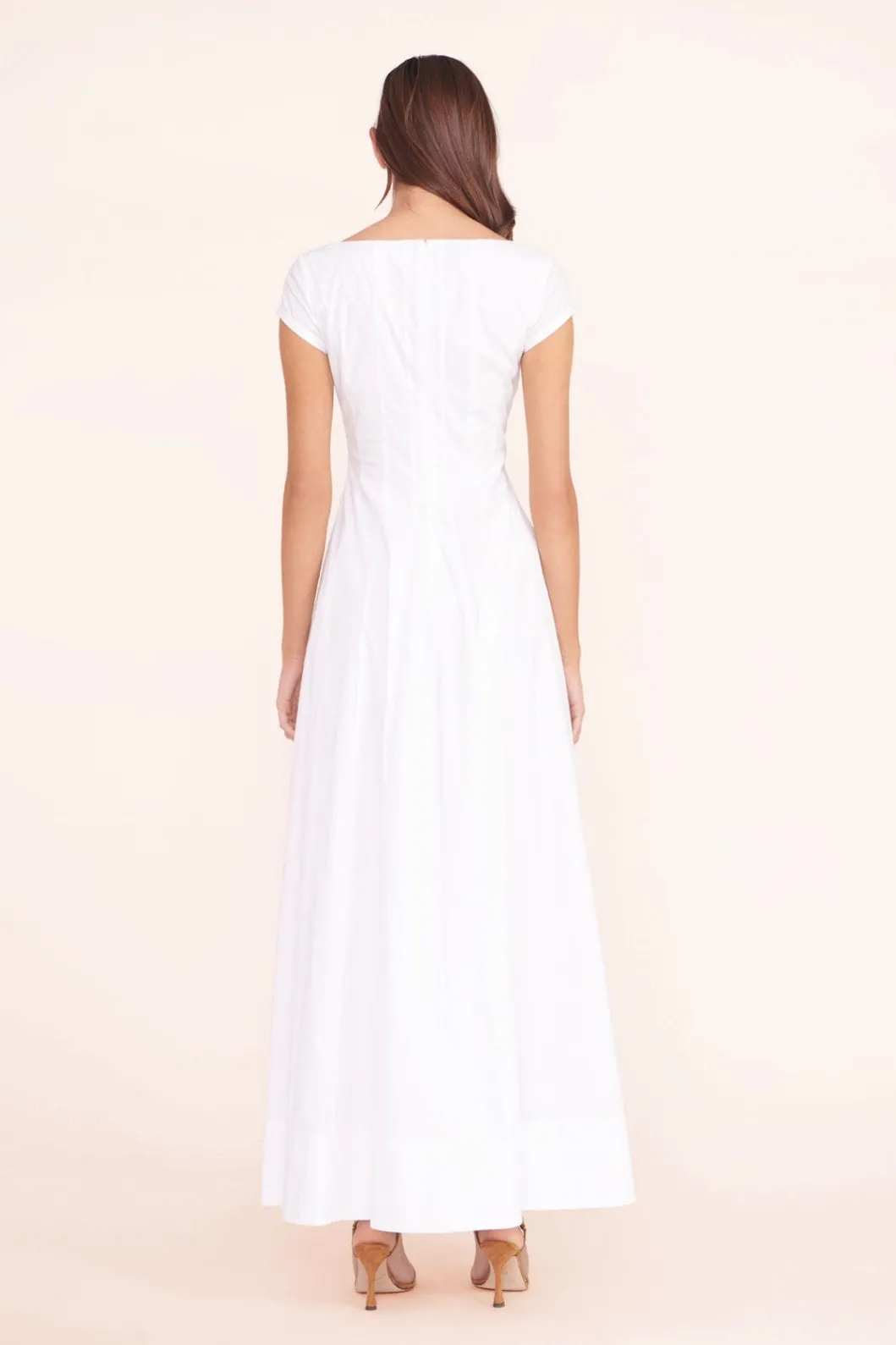 staud_maxi_short_sleeve_wells_dress_white_2.webp STAUD MAXI SHORT SLEEVE WELLS DRESS< Maxi Dresses | Dresses