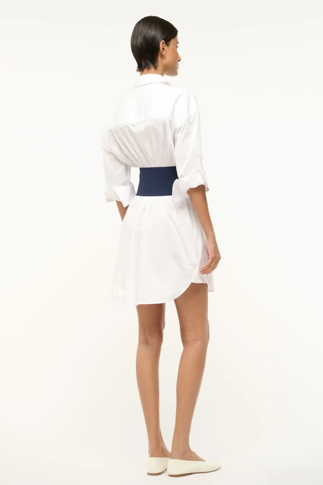staud_michelle_dress_white_navy_2.webp STAUD MICHELLE DRESS WHITE NAVY< Mini Dresses | Dresses