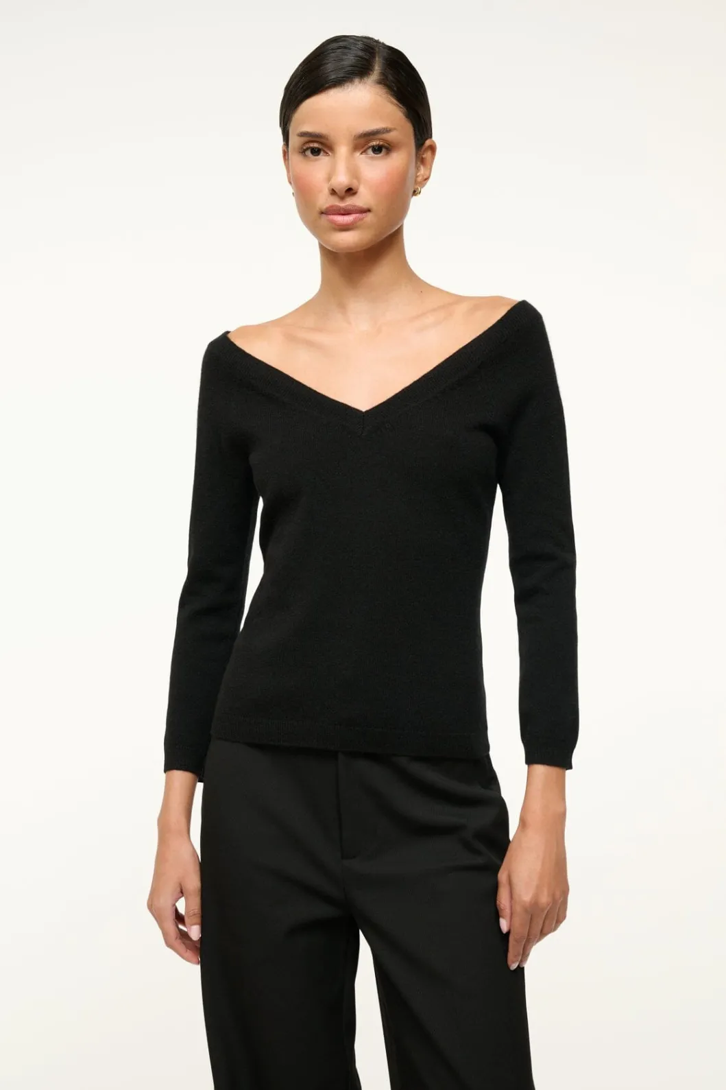 STAUD MICK CASHMERE SWEATER< Sweaters
