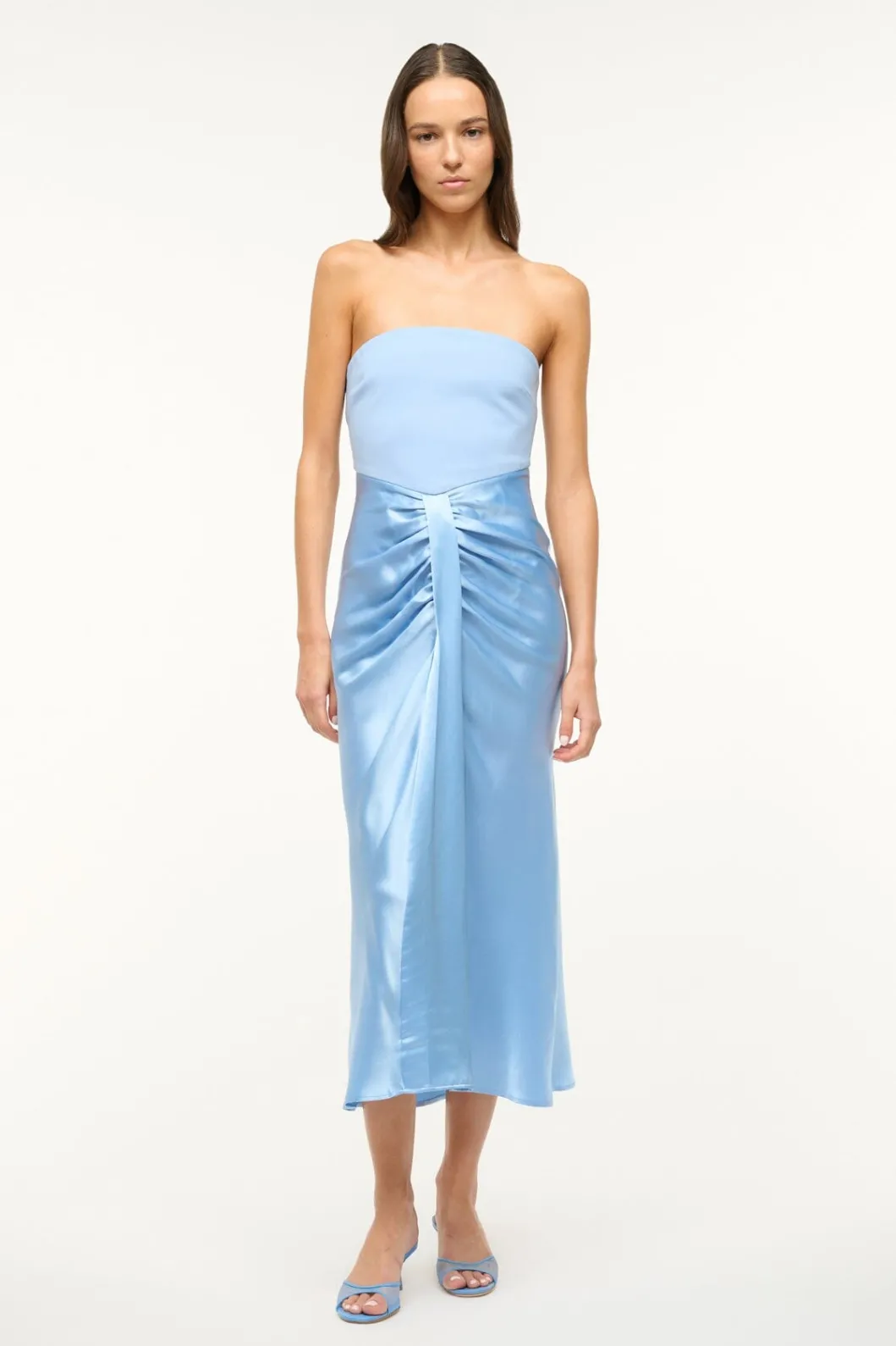 STAUD MIDI WAYFARING DRESS< The Evening Edit