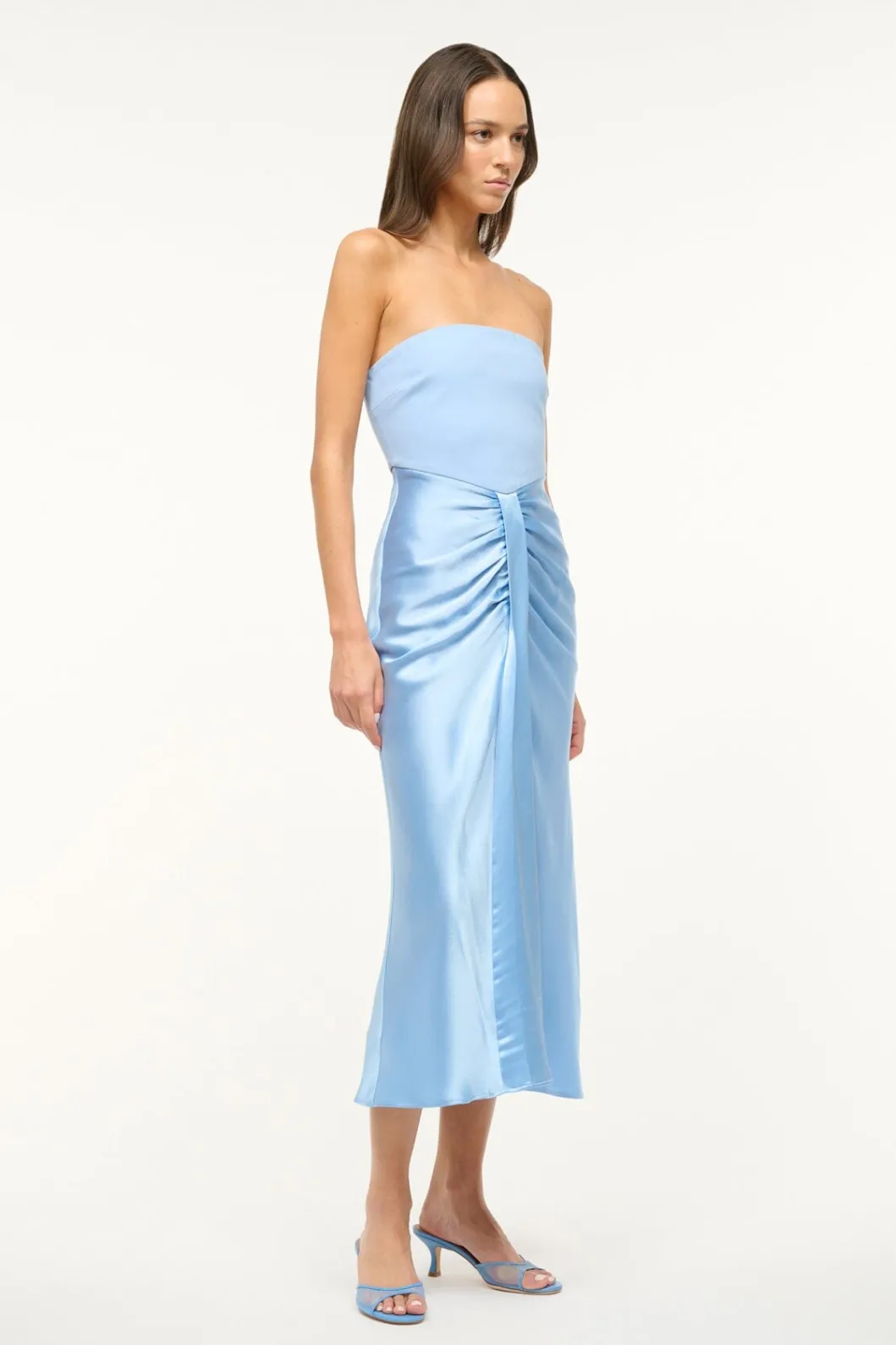 STAUD MIDI WAYFARING DRESS< The Evening Edit