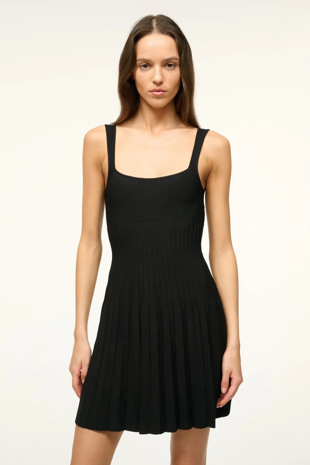 staud_mini_ellison_dress_black_2.webp STAUD MINI ELLISON DRESS< Knit Dresses | Mini Dresses
