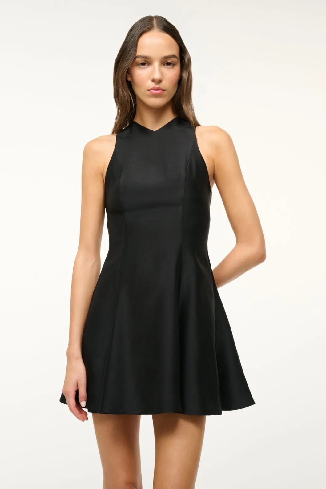 STAUD MINI HEIKE DRESS< The Evening Edit