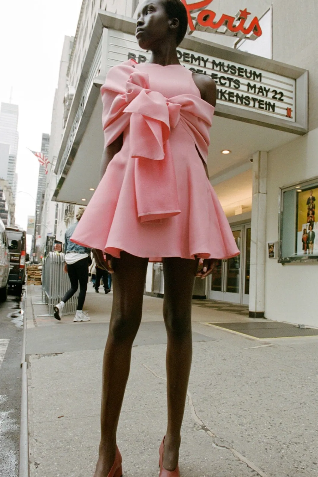 staud_mini_heike_dress_damask_pink_5.webp STAUD MINI HEIKE DRESS DAMASK PINK< The Evening Edit | Mini Dresses