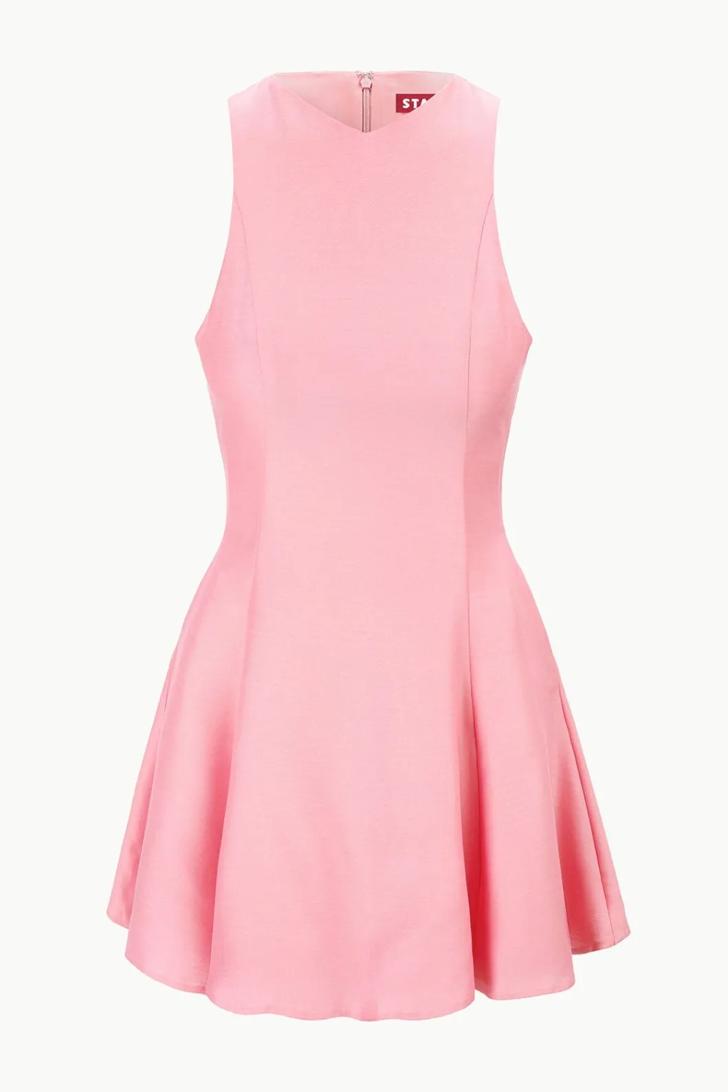 staud_mini_heike_dress_damask_pink_6.webp STAUD MINI HEIKE DRESS DAMASK PINK< The Evening Edit | Mini Dresses