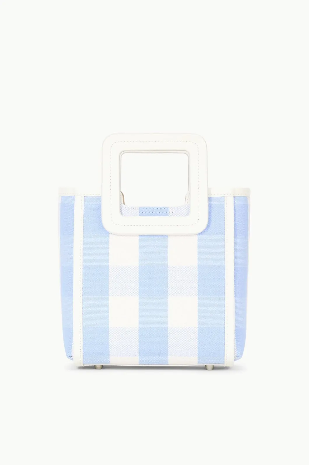 staud_mini_shirley_bag_sky_gingham_2.webp STAUD MINI SHIRLEY BAG SKY GINGHAM< Crossbody