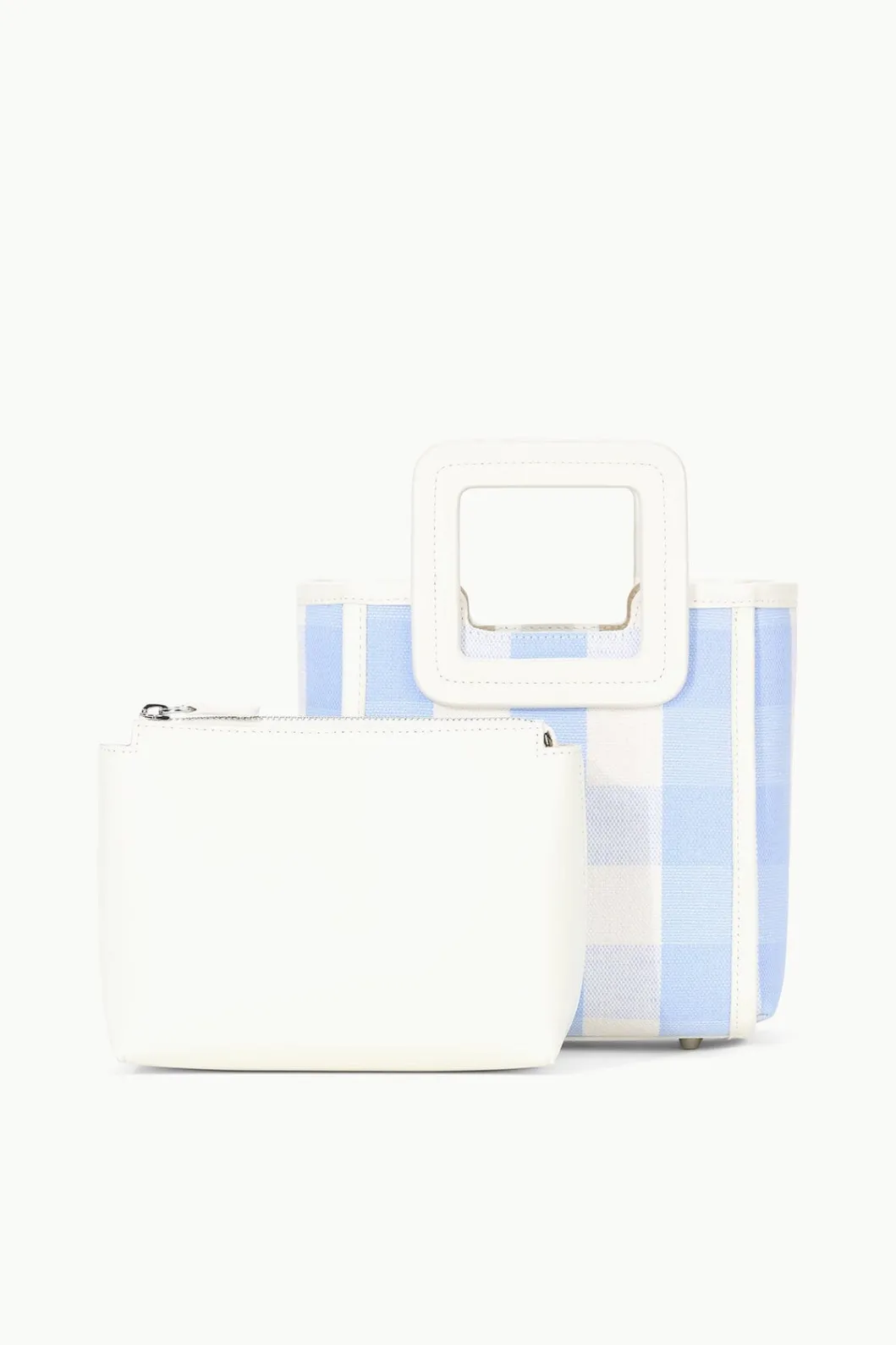 staud_mini_shirley_bag_sky_gingham_4.webp STAUD MINI SHIRLEY BAG SKY GINGHAM< Crossbody