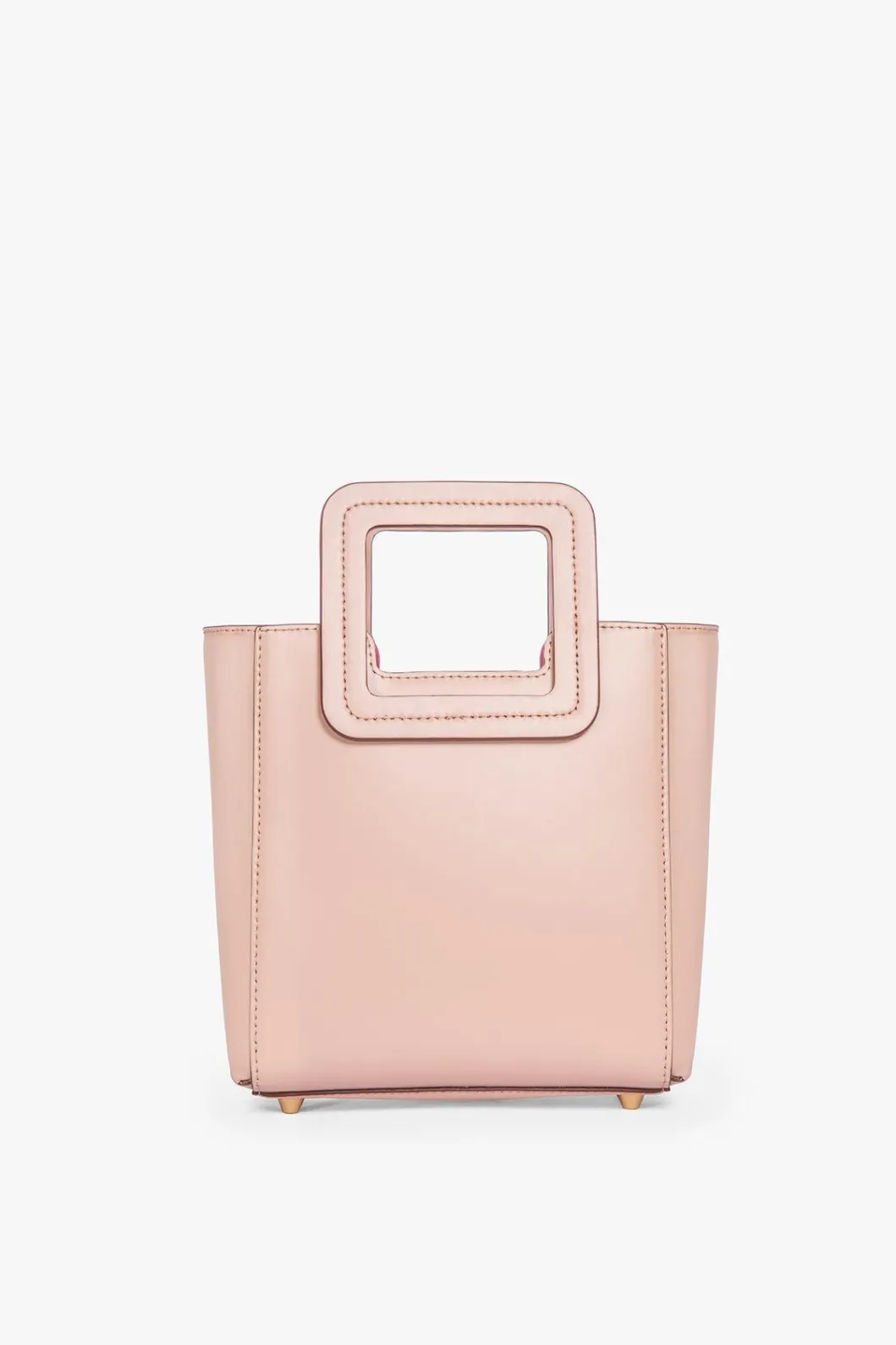 staud_mini_shirley_leather_bag__blush_4.webp STAUD MINI SHIRLEY LEATHER BAG | < Totes | Crossbody