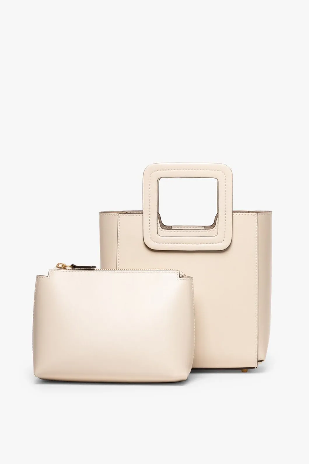 staud_mini_shirley_leather_bag__cream_3.webp STAUD MINI SHIRLEY LEATHER BAG | < Totes | Crossbody