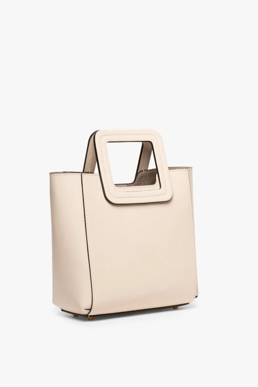 staud_mini_shirley_leather_bag__cream_5.webp STAUD MINI SHIRLEY LEATHER BAG | < Totes | Crossbody