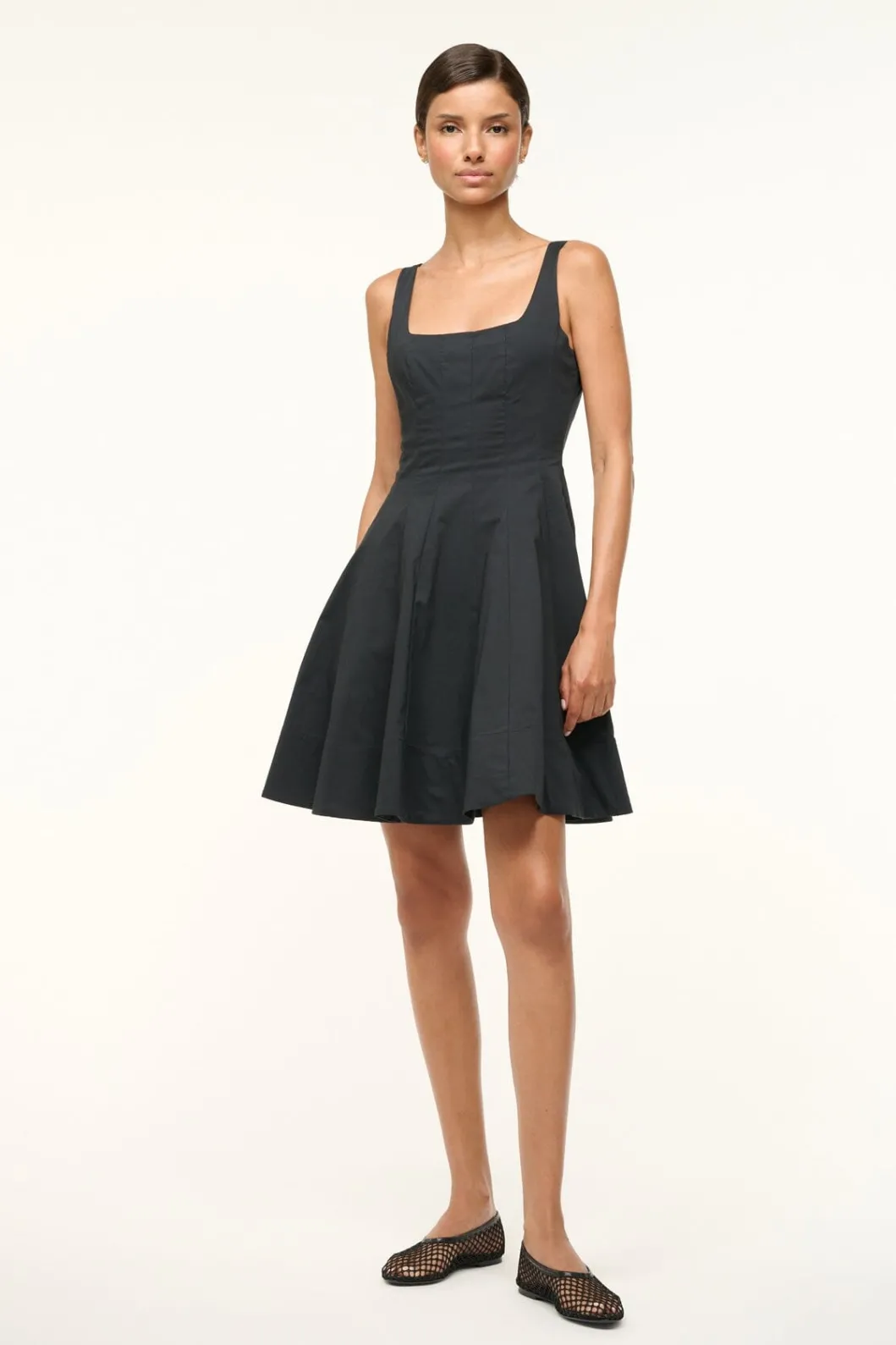 STAUD MINI WELLS DRESS< Mini Dresses | Dresses