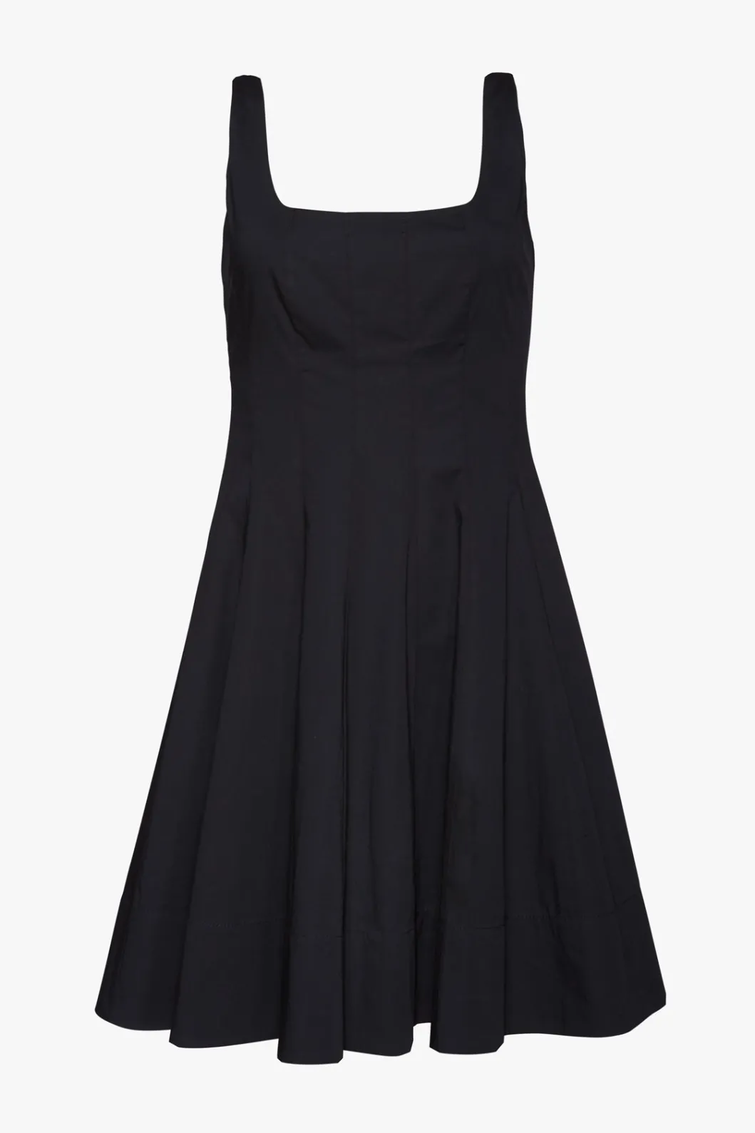 staud_mini_wells_dress_black_4.webp STAUD MINI WELLS DRESS< Mini Dresses | Dresses