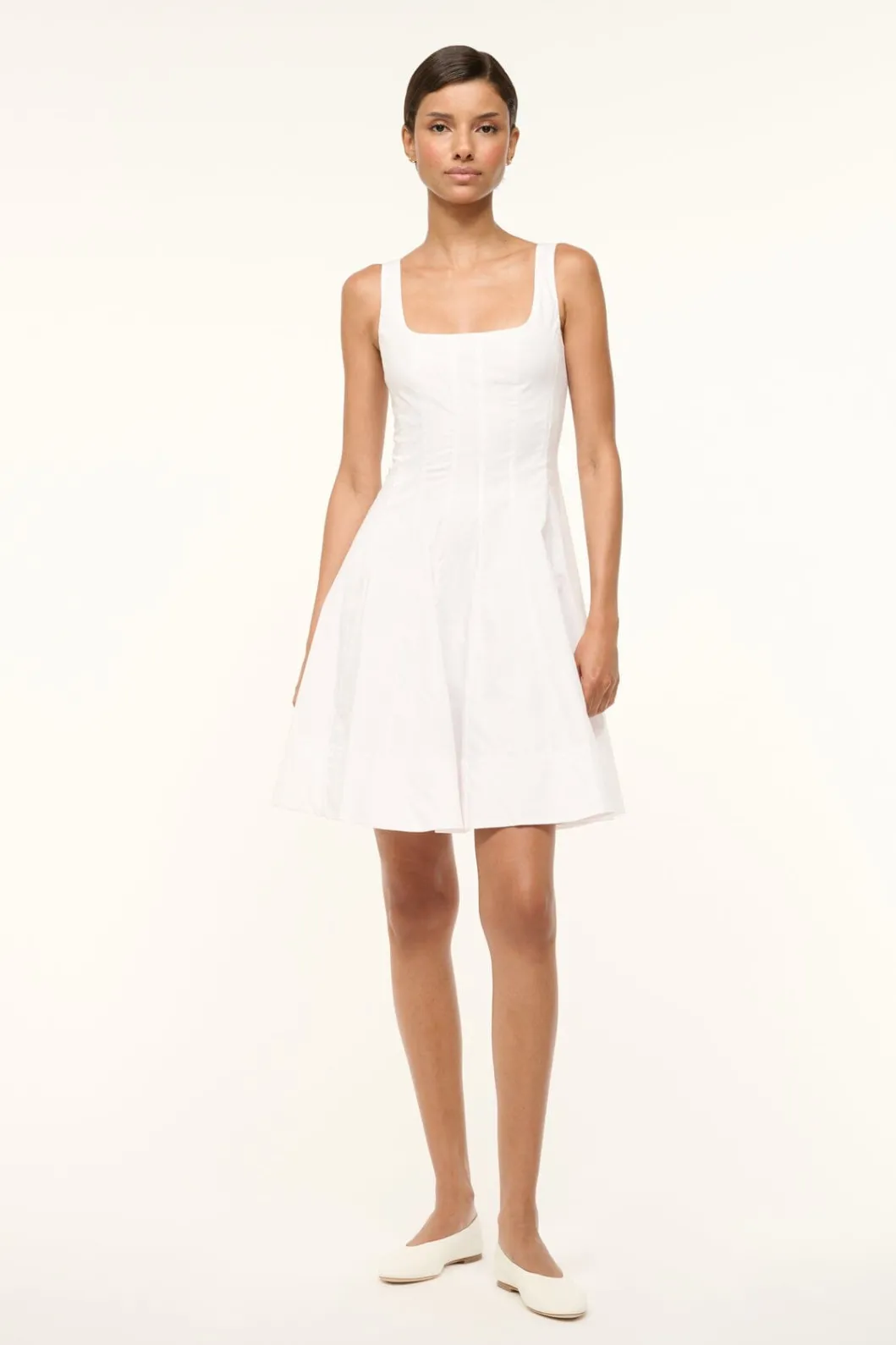 STAUD MINI WELLS DRESS< Mini Dresses | Dresses