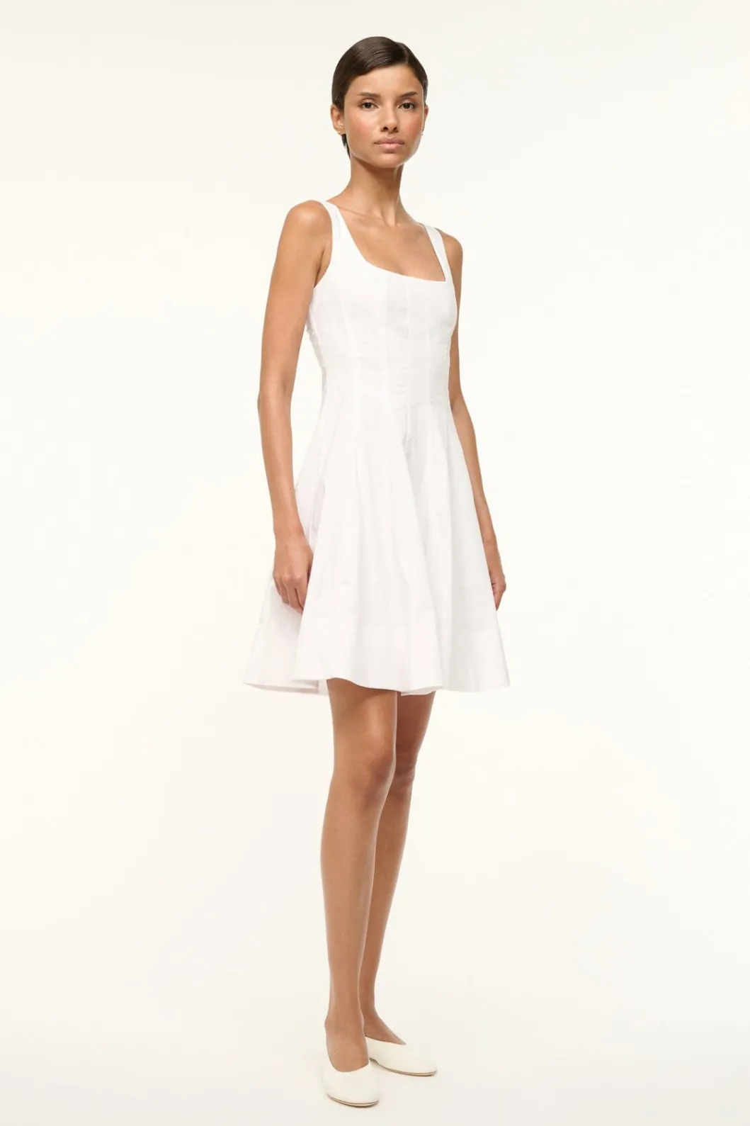 STAUD MINI WELLS DRESS< Mini Dresses | Dresses