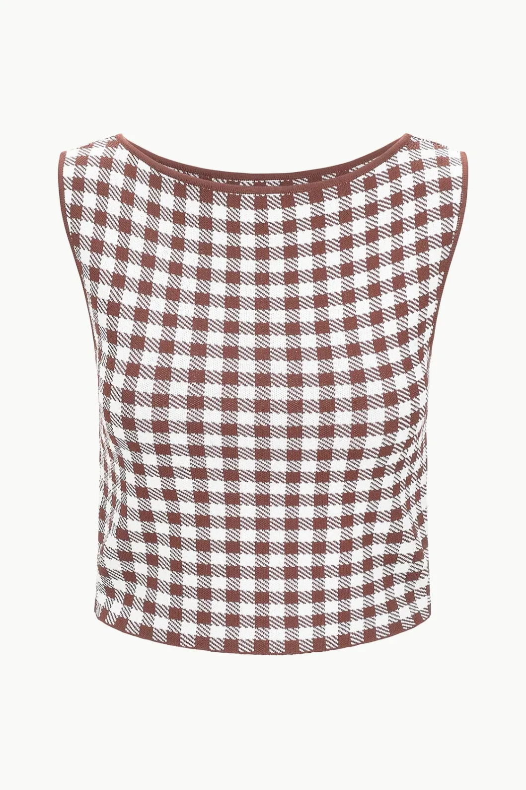 staud_montgomery_top_dark_chocolate_gingham_4.webp STAUD MONTGOMERY TOP DARK CHOCOLATE GINGHAM< Tops