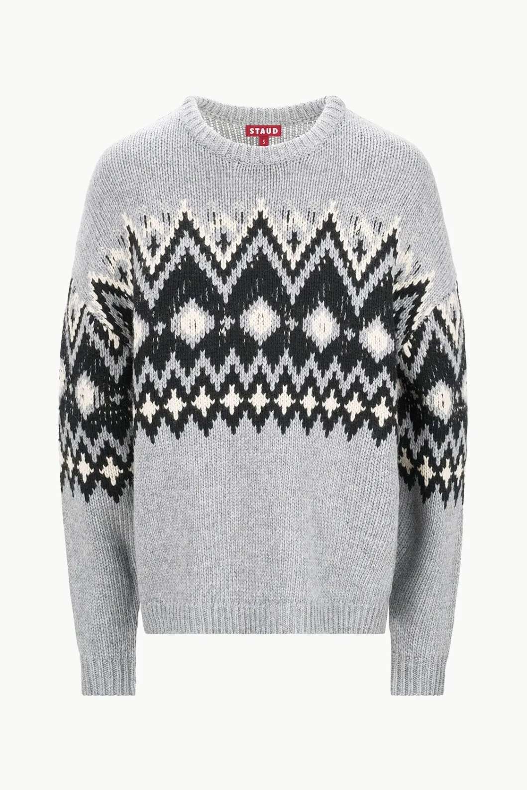 staud_moritz_sweater_heather_grey_multi_fairisle_4.webp STAUD MORITZ SWEATER HEATHER GREY MULTI FAIRISLE< Sweaters