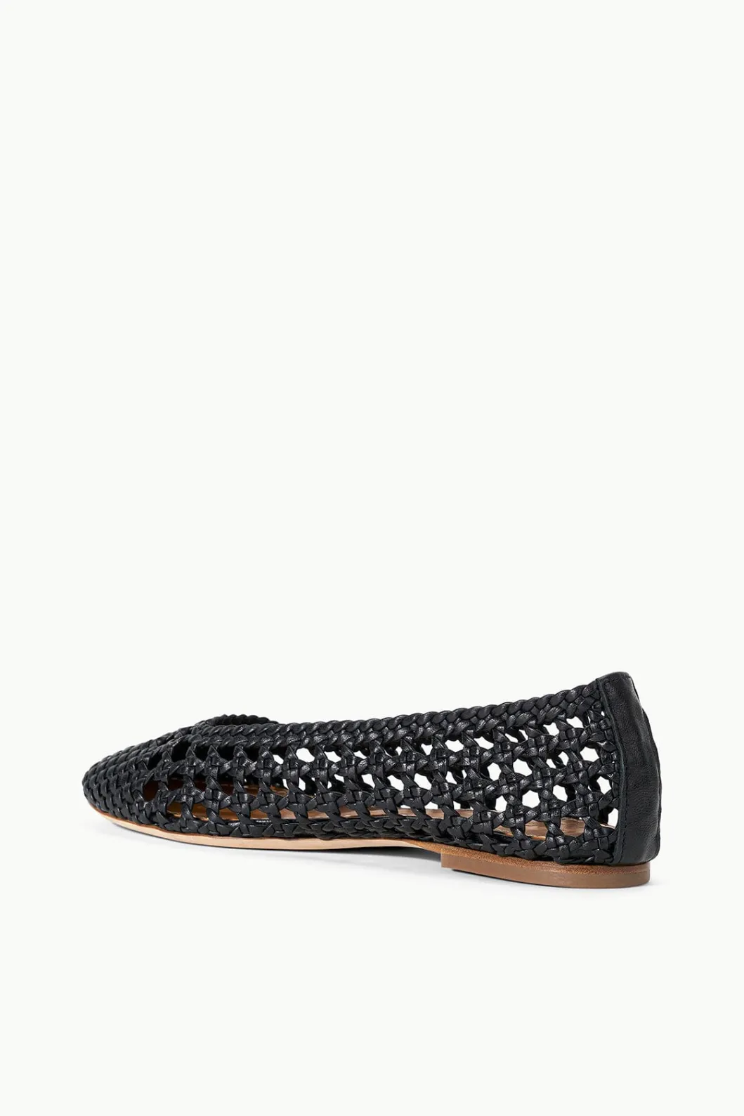 staud_nell_crochet_ballerina_black_3.webp STAUD NELL CROCHET BALLERINA< Mules & Flats