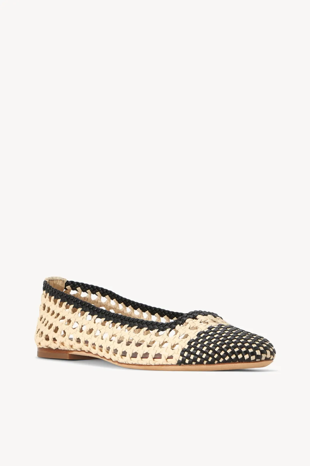 staud_nell_crochet_ballerina_cream_black_2.webp STAUD NELL CROCHET BALLERINA CREAM BLACK< Mules & Flats