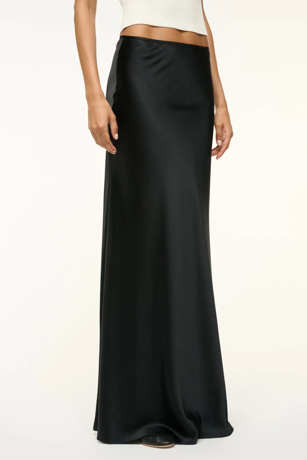 STAUD ODIN SILK SKIRT< Skirts