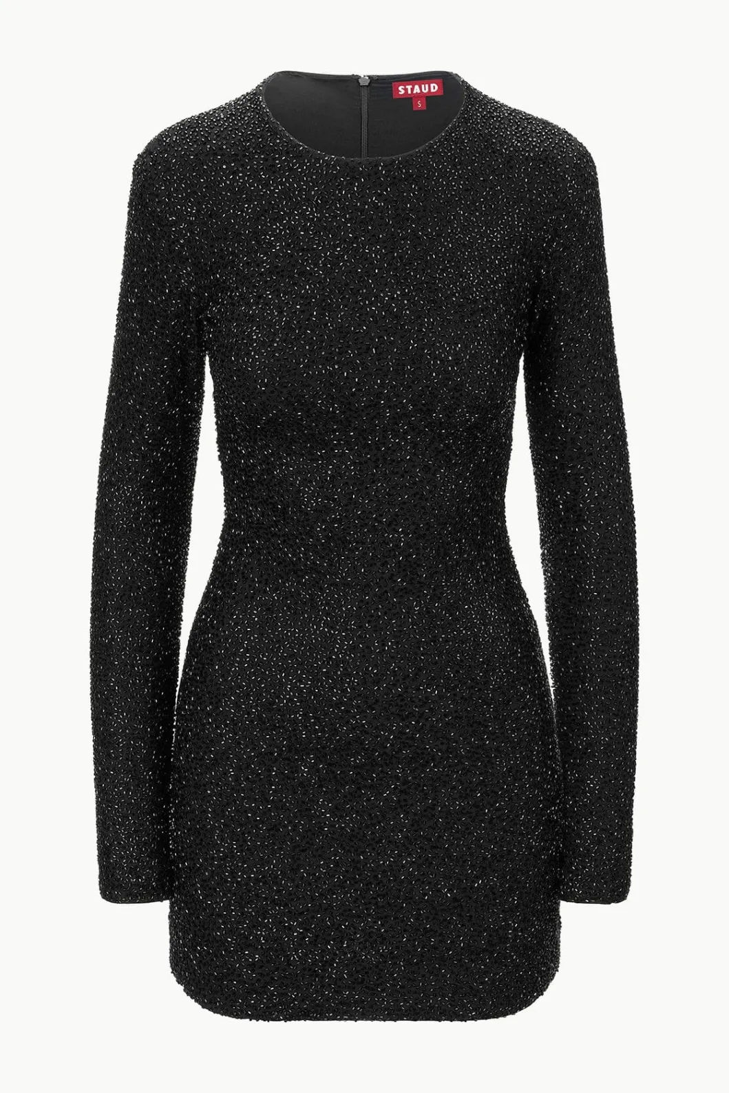 staud_paradise_dress_black_4.webp STAUD PARADISE DRESS< The Evening Edit | Mini Dresses