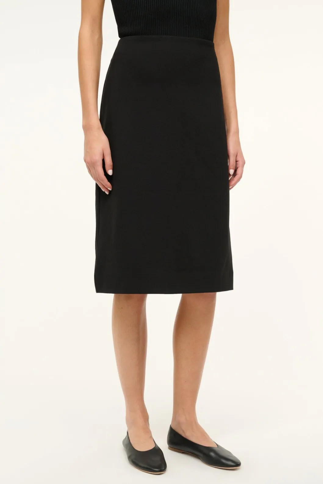 staud_pascale_pencil_skirt_black_2.webp STAUD PASCALE PENCIL SKIRT< Skirts