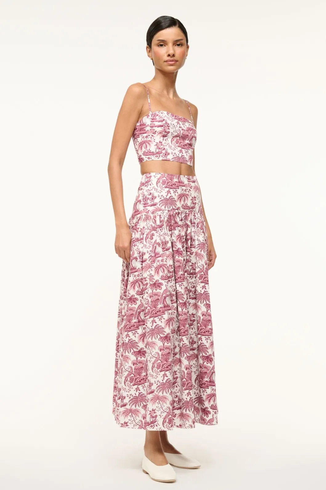 staud_procida_skirt_bordeaux_toile_2.webp STAUD PROCIDA SKIRT BORDEAUX TOILE< Skirts | Swim