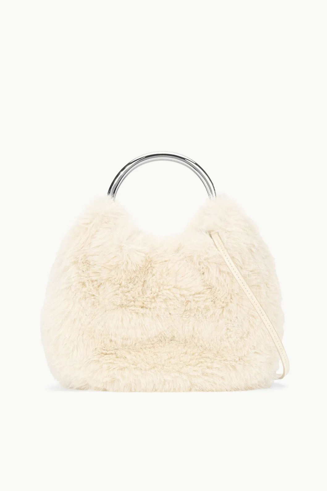 staud_romeo_faux_fur_bag_cream_2.webp STAUD ROMEO FAUX FUR BAG< The Evening Edit | Beaded/novelty