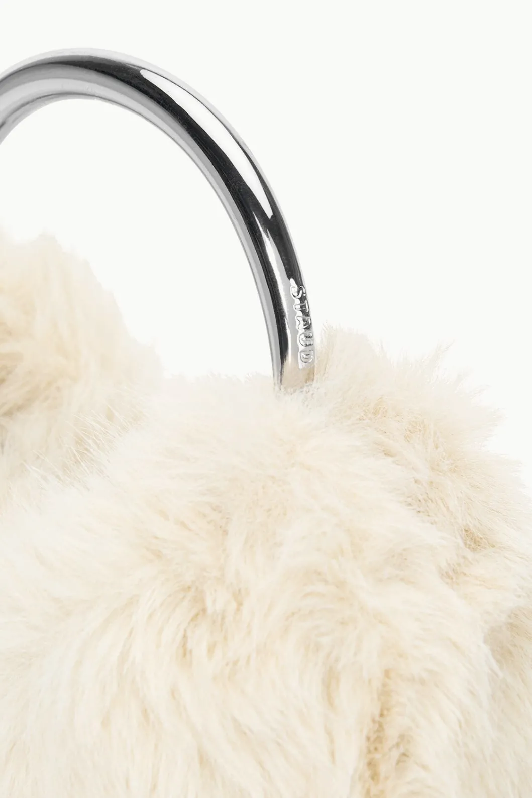 staud_romeo_faux_fur_bag_cream_4.webp STAUD ROMEO FAUX FUR BAG< The Evening Edit | Beaded/novelty