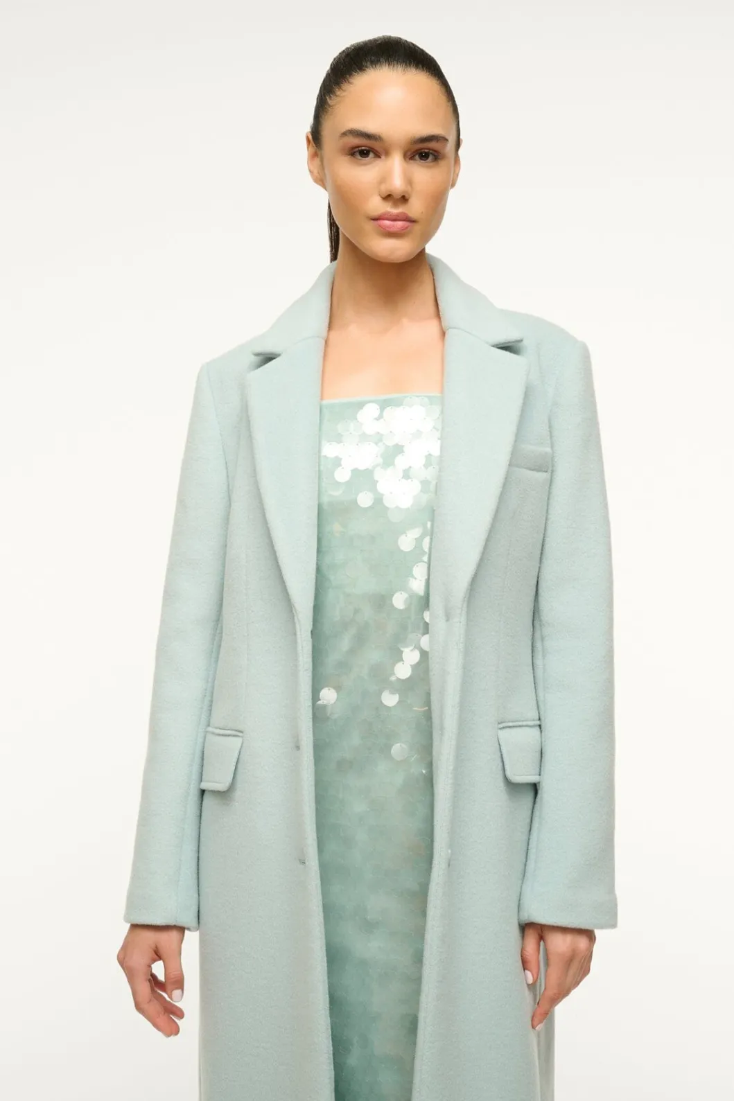 staud_sanza_coat_mist_2.webp STAUD SANZA COAT< Outerwear & Jackets | The Evening Edit