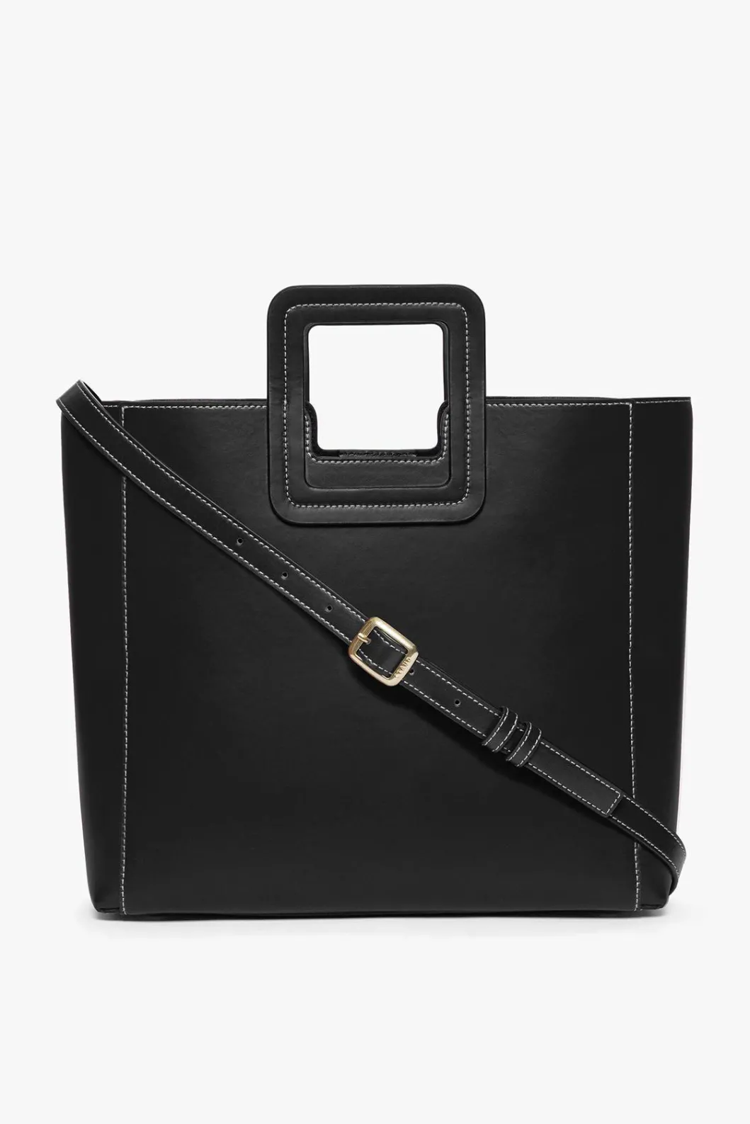 STAUD SHIRLEY LEATHER BAG | < Totes | Crossbody