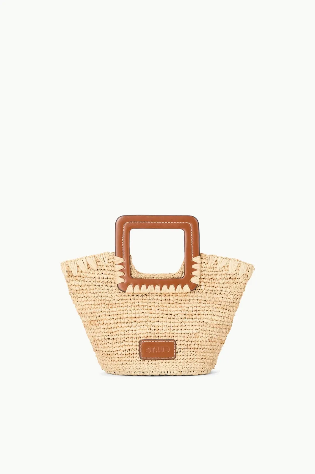 staud_shirley_raffia_mini_bucket_natural_tan_2.webp STAUD SHIRLEY RAFFIA MINI BUCKET NATURAL TAN< Swim | Handbags
