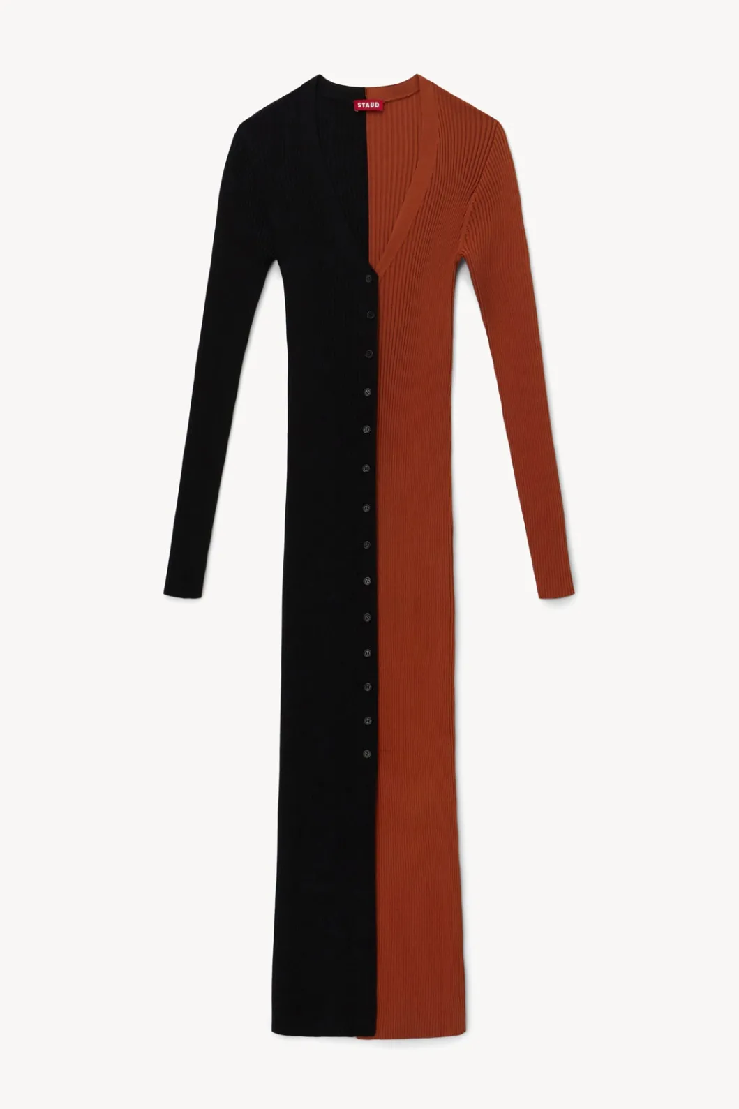 staud_shoko_sweater_tan_black_4.webp STAUD SHOKO SWEATER TAN BLACK< Dresses