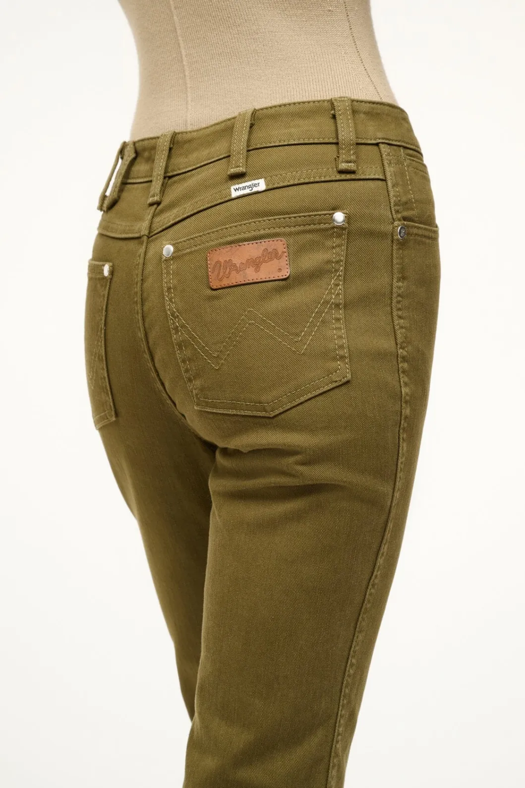 staud_staud_wrangler_the_cropped_boot_jean_sergeant_green_2.webp STAUD WRANGLER THE CROPPED BOOT JEAN SERGEANT GREEN< Denim | Pants & Shorts
