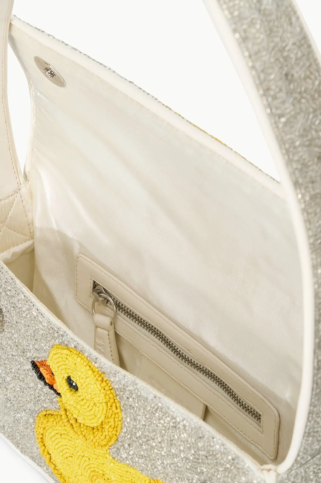 staud_tommy_beaded_bag_ducks_not_in_a_row_4.webp STAUD TOMMY BEADED BAG DUCKS NOT IN A ROW< Shoulder | Beaded/novelty