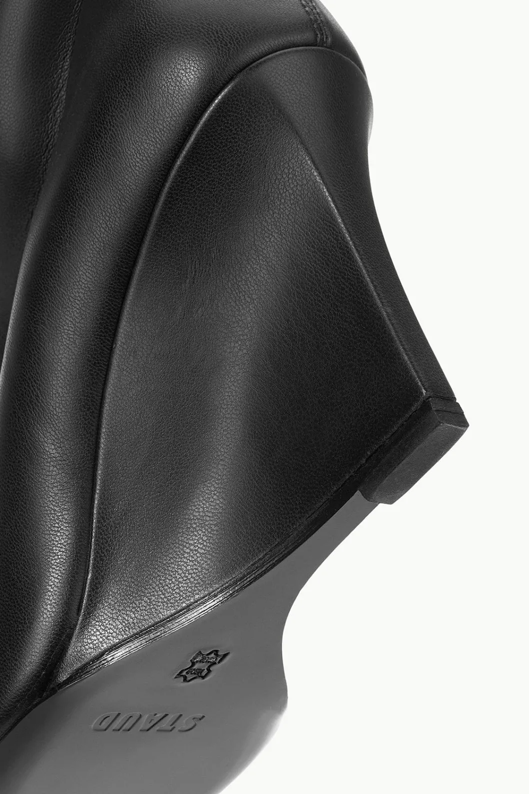 staud_vesper_ankle_wedge_boot_black_6.webp STAUD VESPER ANKLE WEDGE BOOT< Boots | Platforms & Wedges