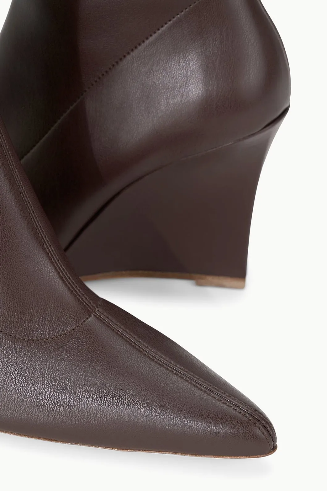 staud_vesper_ankle_wedge_boot_espresso_5.webp STAUD VESPER ANKLE WEDGE BOOT< Boots | Platforms & Wedges