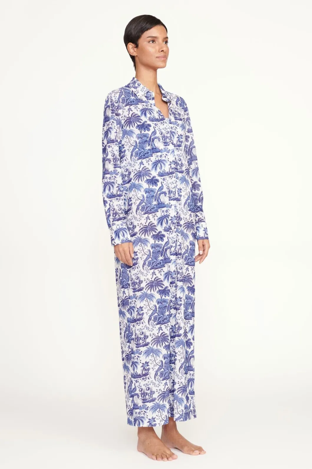 staud_vita_dress_blue_toile_2.webp STAUD VITA DRESS BLUE TOILE< Swim | Cover-ups
