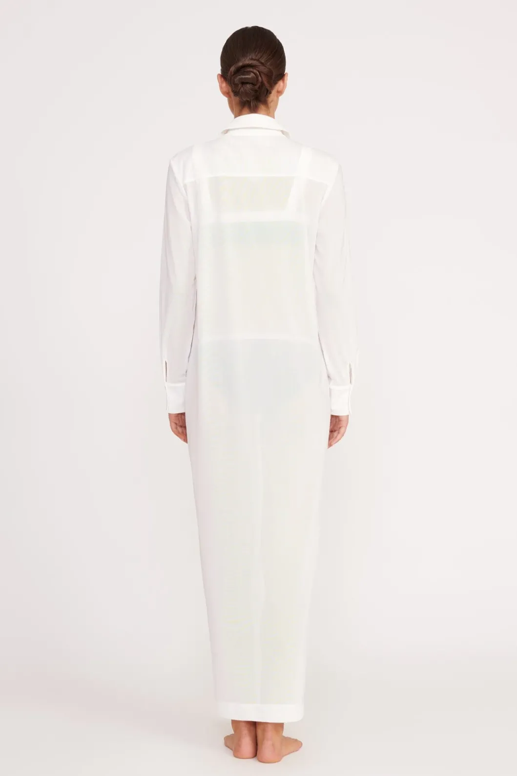 staud_vita_dress_white_4.webp STAUD VITA DRESS< Swim | Cover-ups