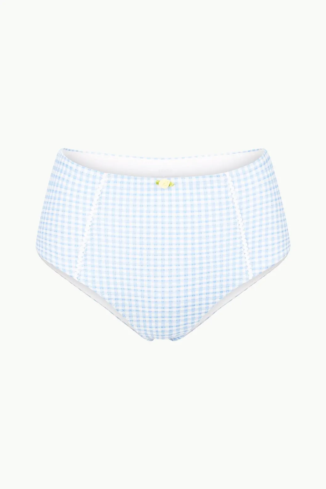 staud_wailea_bikini_bottom_sky_micro_check_4.webp STAUD WAILEA BIKINI BOTTOM SKY MICRO CHECK< Swim | Bikinis
