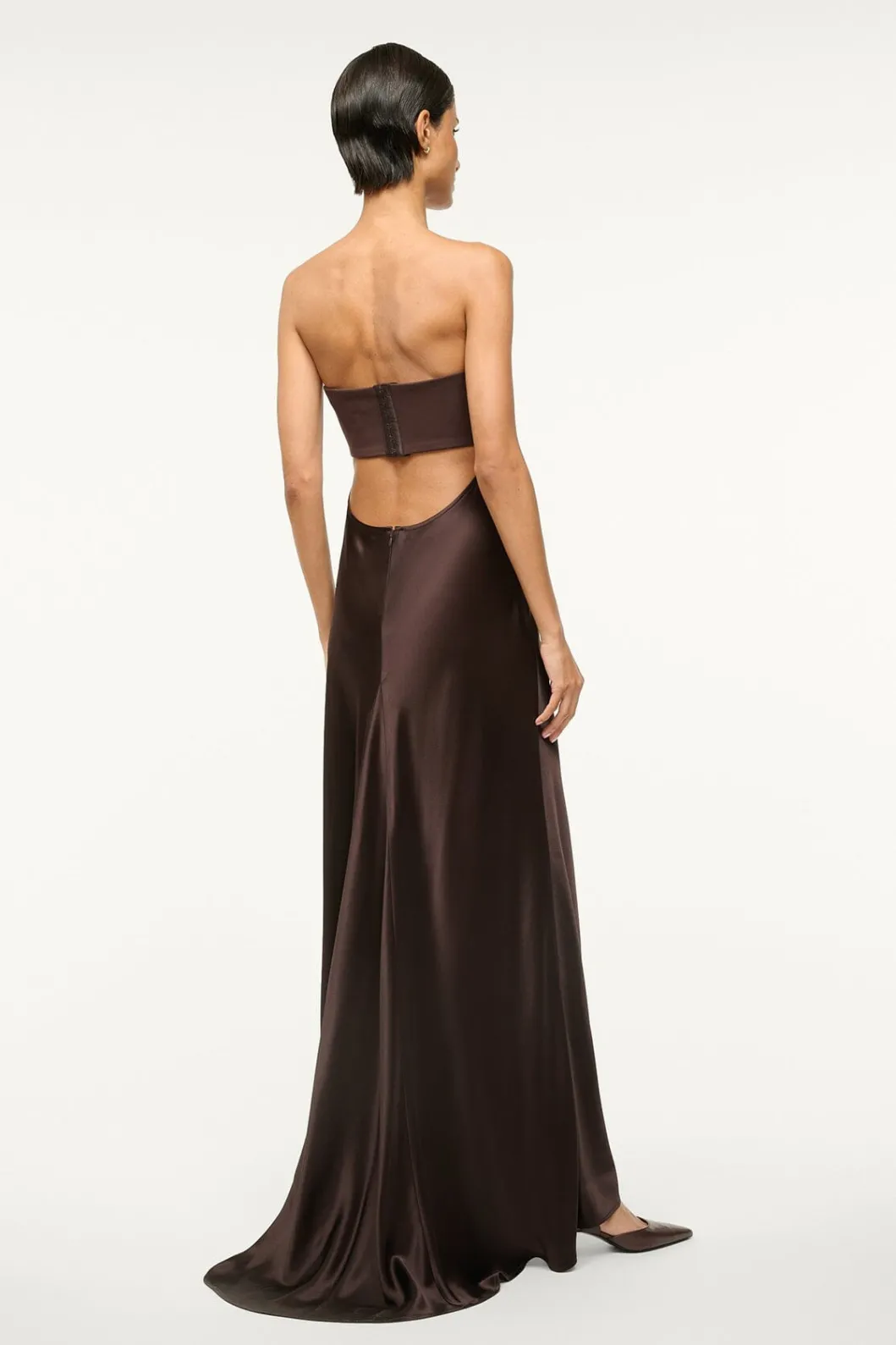 staud_wayfaring_dress_dark_chocolate_2.webp STAUD WAYFARING DRESS DARK CHOCOLATE< The Evening Edit | Maxi Dresses