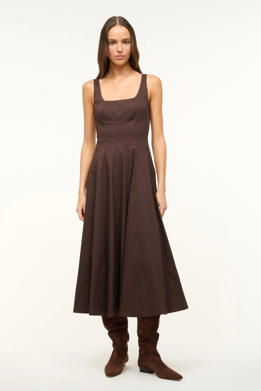 STAUD WELLS DRESS< Dresses