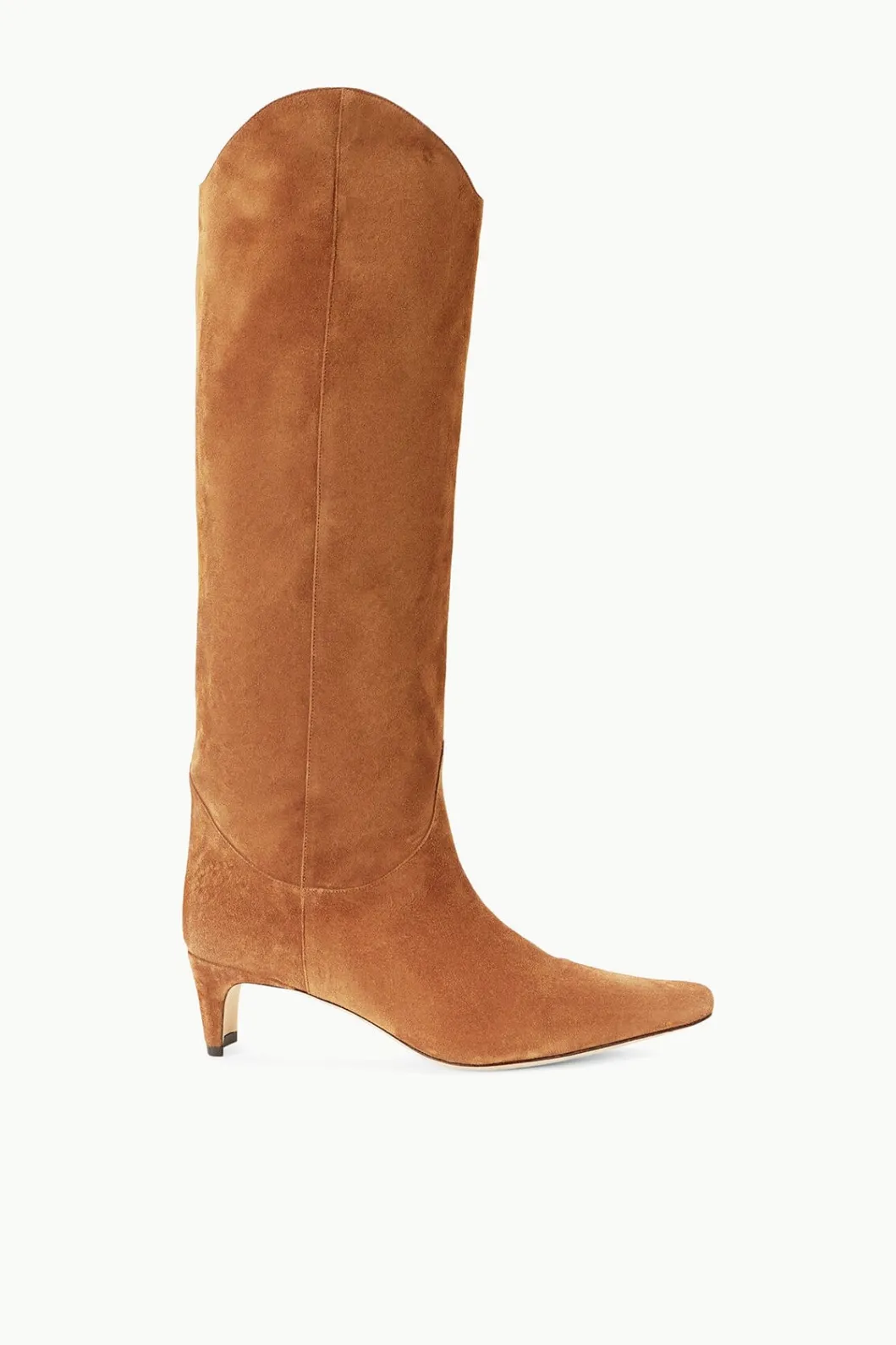 STAUD WESTERN WALLY BOOT TAN SUEDE< Boots