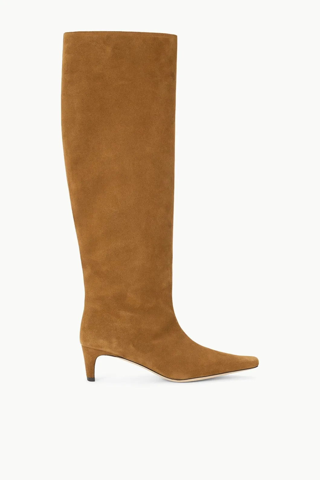 STAUD WIDE SHAFT WALLY BOOT SUEDE< Boots