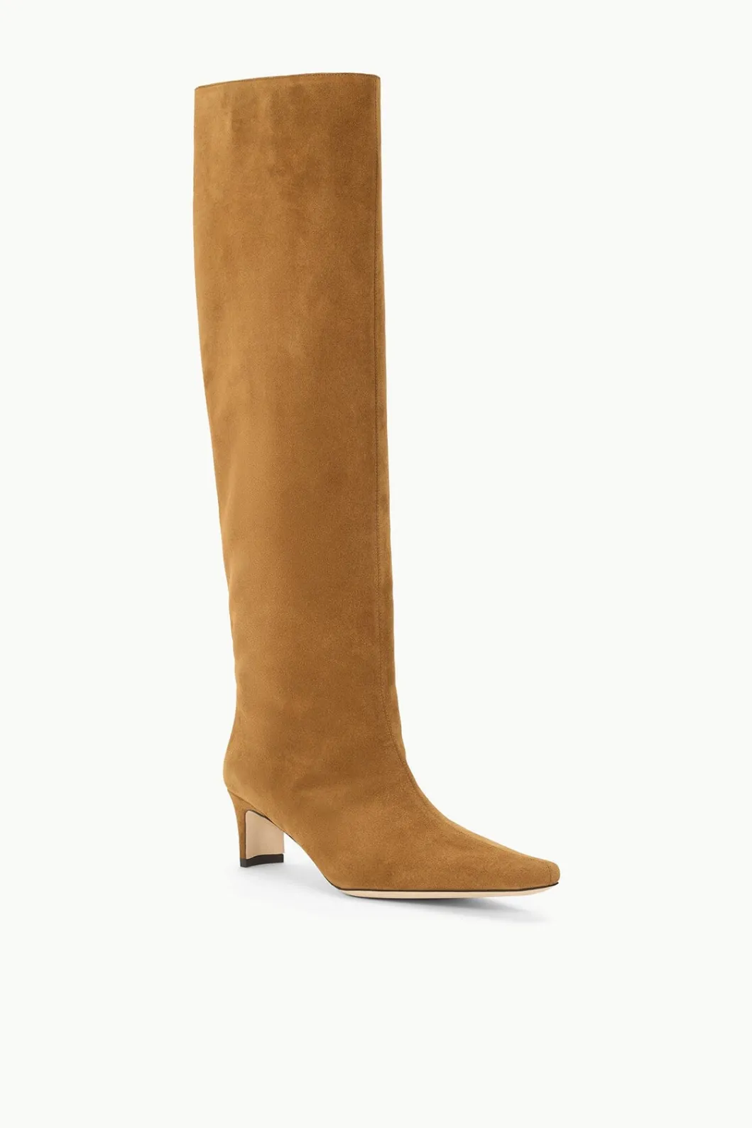 STAUD WIDE SHAFT WALLY BOOT SUEDE< Boots
